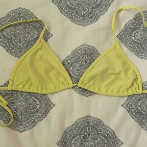 American apparel neon yellow top- XL- medium wear